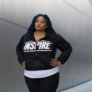 Forever 21 Plus Zip Up Hoodie